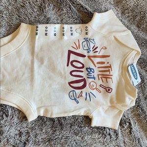Baby bodysuit new